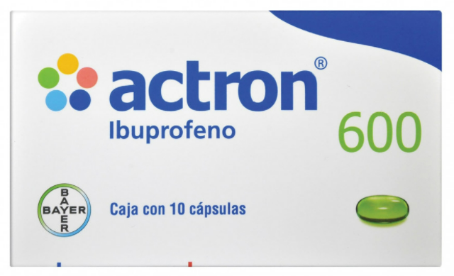 ACTRON (IBUPROFENO) 600MG C10