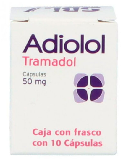 ADIOLOL (TRAMADOL) CAP 50MG C10