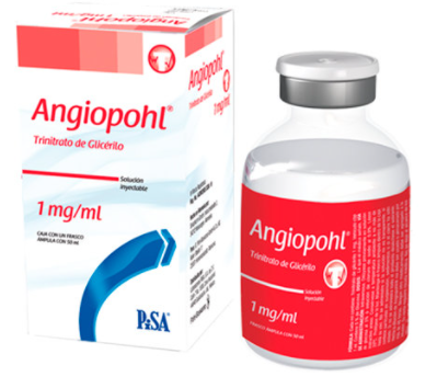 ANGIOPOHL (NITROGLICERINA) FCO AMP 1MG/ML 50ML