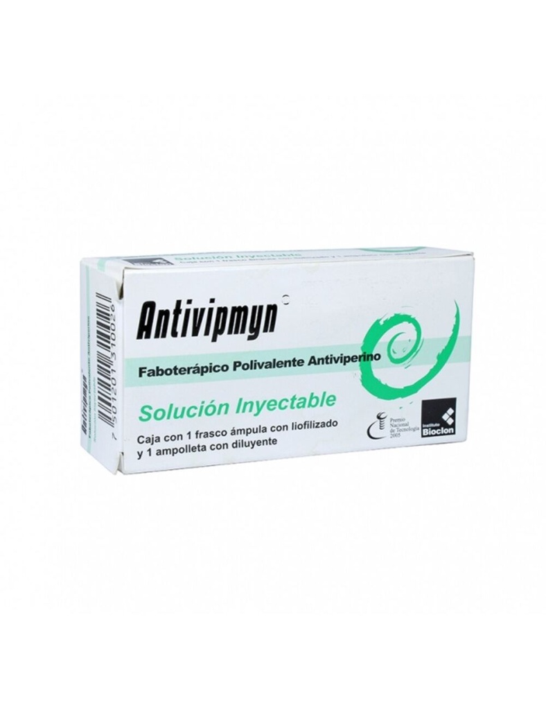 ANTIVIPMYN (FABOTERAPICO POLIVALENTE ANTIPIVERINO) FCO AMP C1