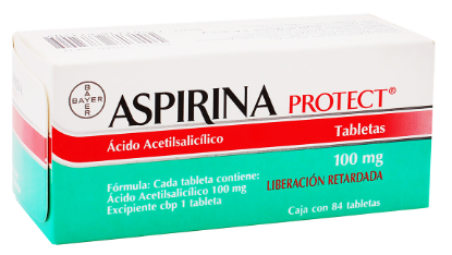 ASPIRINA PROTECT (ACIDO ACETILSALICILICO) TAB 100MG C28
