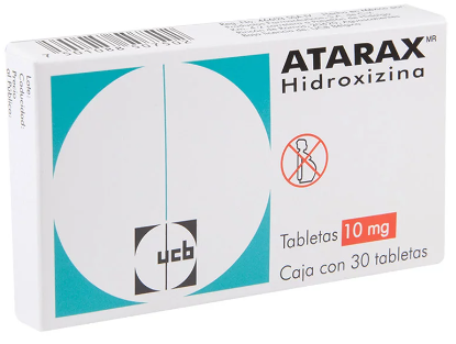 ATARAX (HIDROXIZINA) 10MG TAB C30