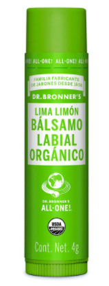 BALSAMO LABIAL ORGANICO LIMA LIMON 4G DR BRONNER´S