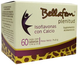 BELLAFEM PLENITUD (SUPLEMENTO ALIMENTICIO) TAB 1.266G C60