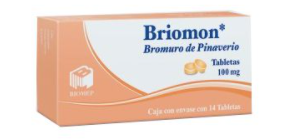 BRIOMON (BROMURO DE PINAVERIO) TAB 100MG C14