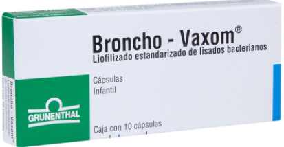 BRONCHO VAXOM INF (LISADOS BACTERIANOS) SOB 3.5MG  C10