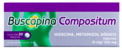 BUSCAPINA COMPOSTIUM (HIOSCINA/METAMIZOL SODICO) TAB 10/250 MG C20