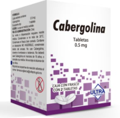 CABERGOLINA TAB 0.5MG C2