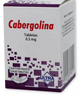 CABERGOLINA TAB 0.5MG C8 ULTRA
