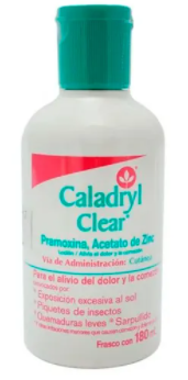 CALADRYL CLEAR (PRAMOXINA,ACETATO DE ZINC) 180ML