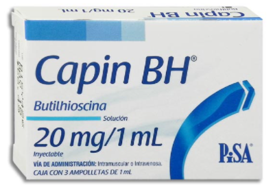 CAPIN BH (HIOSCINA) AMP 20MG/1ML C3 PISA