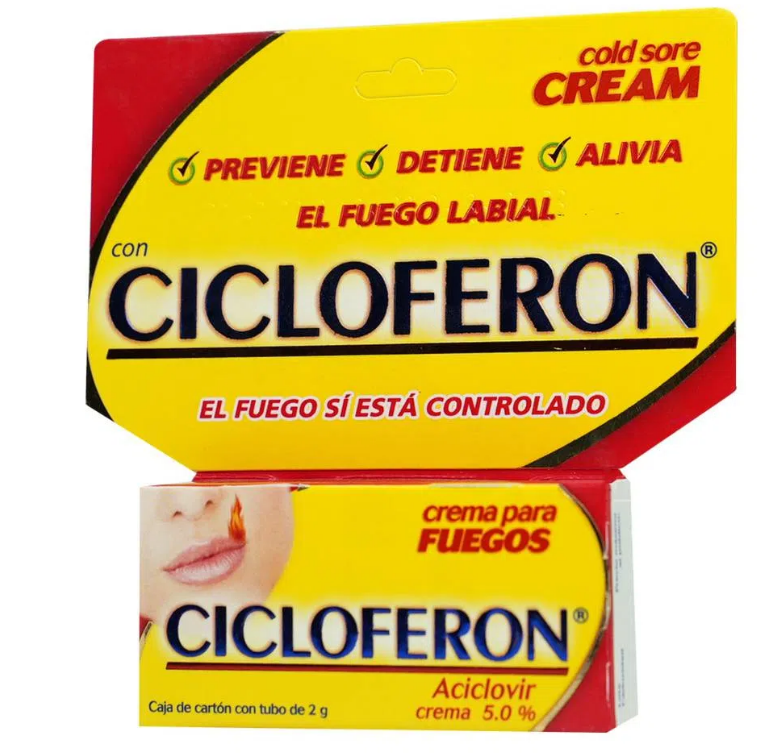 CICLOFERON (ACICLOVIR) CREMA 5% 2G