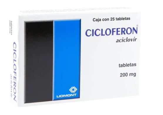 CICLOFERON (ACICLOVIR) TAB 200MG C25