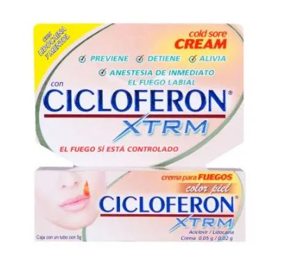 CICLOFERON XTRM (ACICLOVIR/LIDOCAINA) CREMA PIEL 5G