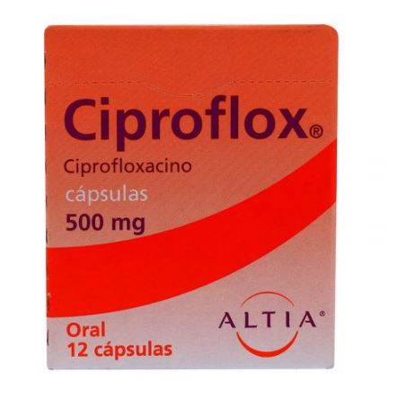 CIPROFLOX (CIPROFLOXACINO) CAP 500MG C12