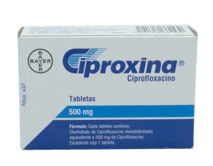 CIPROXINA (CIPROFLOXACINI) TAB 500MG C14