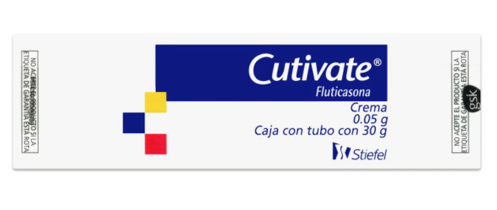 CUTIVATE (FLUTICASONA) CREMA 0.05G 30G