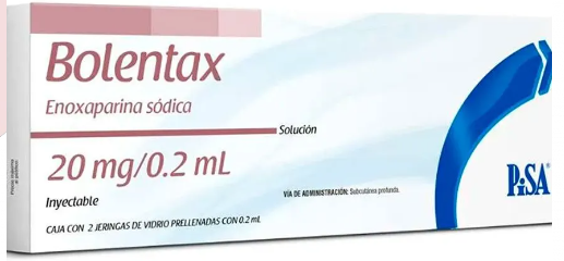 BOLENTAX (ENOXAPARINA SODICA) JGA  20MG/0.2ML C2