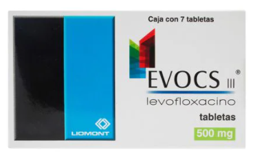 EVOCS III (LEVOFLOXACINO) TAB 500MG C7