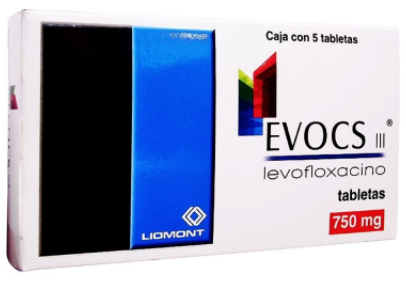 EVOCS III (LEVOFLOXACINO) TAB 750MG C5