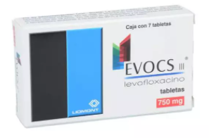EVOCS III (LEVOFLOXACINO) TAB 750MG C7
