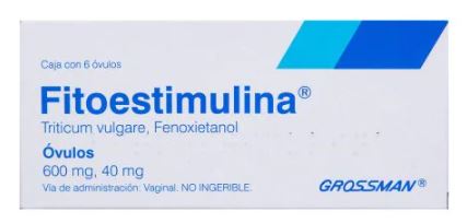 FITOESTIMULINA (TRITICUIUM VULGARE/FENOXIETANOL) OVULOS 600/40MG C6