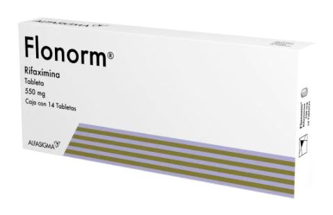 FLONORM (RIFAXIMINA) TAB 550MG C14