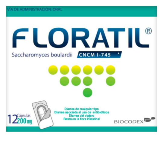 FLORATIL (SACCHAROMYCES BOULARDII) CAP C12