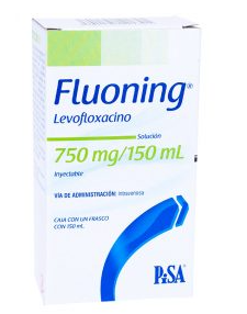 FLUONING (LEVOFLOXACINO) FCO 750MG/150ML C1