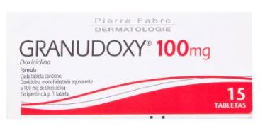 GRANUDOXY (DOXICICLINA) 100MG C15 TAB