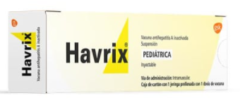 HAVRIX PEDIATRICA (VACUNA ANTIHEPATITIS A) JGA C1