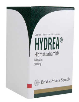 HYDREA (HIDROXICARBAMIDA) CAP 500MG C100