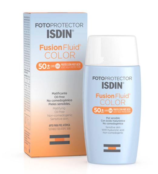 ISDIN FOTOPROTECTOR FUSION FLUID COLOR 50+FPS 50ML