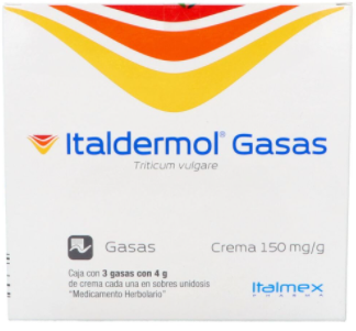 ITALDERMOL GASAS (TRITICIUM VULGARE) 4G C3