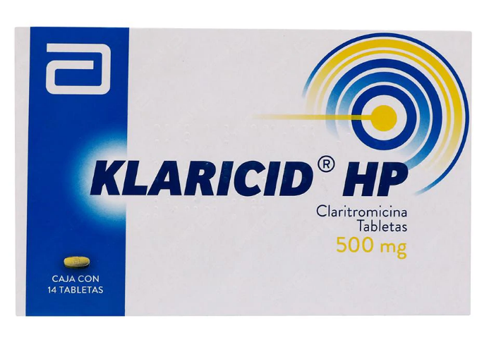 KLARICID HP (CLARITROMICINA) TAB 500MG C14