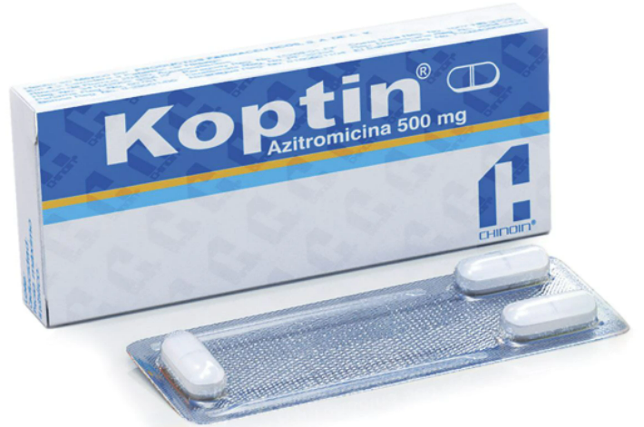 KOPTIN (AZITROMICINA) TAB 500MG C3
