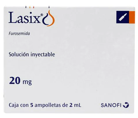 LASIX (FUROSEMIDA) AMP 20MG C5