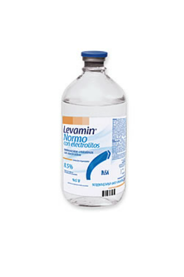 LEVAMIN 80CR (AMINOACIDOS) 8%/42% FCO 500ML C1