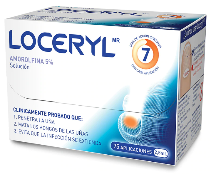 LOCERYL (AMOROLFINA) SOLUCION 5% 2.5ML