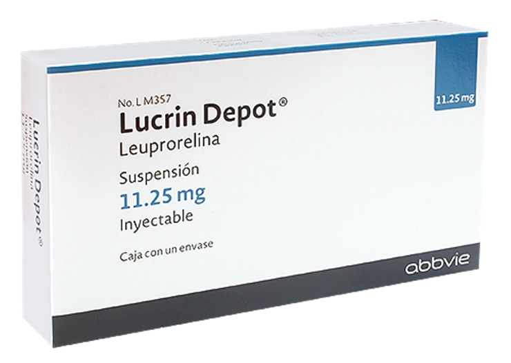 LUCRIN DEPOT (LEUPORELINA) FCO AMP 11.25MG