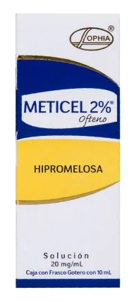 METICEL OFTENO (HIPROMELOSA) SOL 20MG/ML