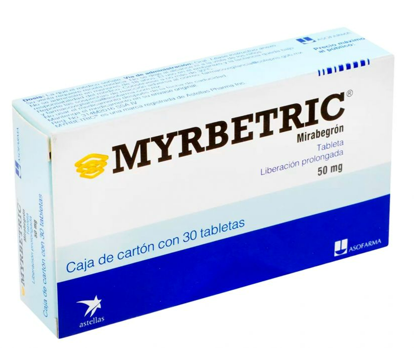 MYRBETRIC (MIRABEGRON) TAB 50MG C30