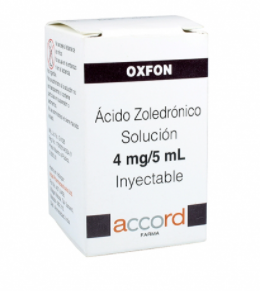OXFON (ACIDO ZOLEDRONICO) AMP 4MG C1