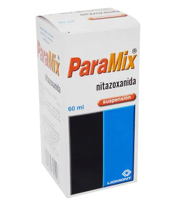 PARAMIX (NITAZOXANIDA) SUSP 1.2G 60ML