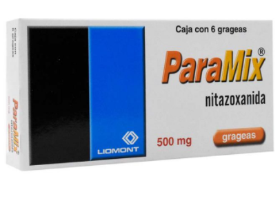 PARAMIX (NITAZOXANIDA) TAB 500MG C6