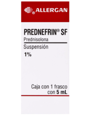 PREDNEFRIN SF (PREDNISOL) SOL 1% GTS 5ML