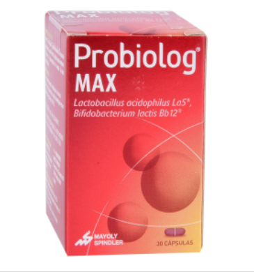 PROBIOLOG MAX (LACTOBACILLUS BIFIDOBACTERIUM) CAP 227MG C30