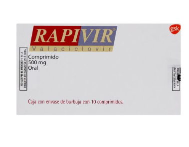 RAPIVIR (VALACICLOVIR) TAB 500MG C10