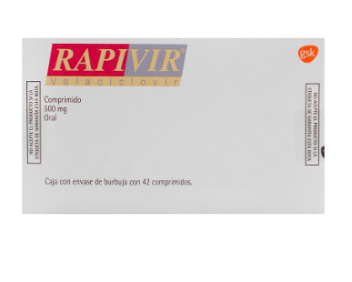 RAPIVIR (VALACICLOVIR) TAB 500MG C42