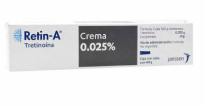 RETIN-A (TRETINOINA) CREMA 0.025% 40GR
